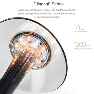 Touch Sensitive Starry Grey/<b>Rose</b> Gold LED Table Rechargeable Dimmable Night <b>Light</b> 30000 Hours Lifespan Bedside Indoor Middle - Product Image 4