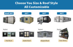 Новый дизайн: расширяемый сборный дом из контейнеров 20/40 футов, вилла с 2, 3, 4, 5 спальнями, роскошный мобильный дом, каса контендор - Product Image 4