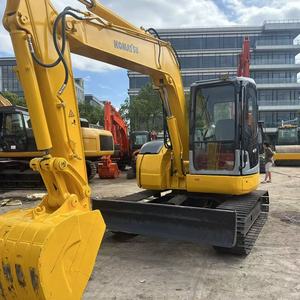 Excavadora Usada Komatsu PC78US con Orugas Negras, Equipo de Construcción Hidráulico - Product Image 5