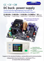 Modul Catu Daya Teratur DC CNC XY8030S yang Dapat Diatur, Tegangan Konstan Arus Konstan 80V/30A/2400W, Peningkatan Generasi Ketiga