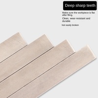 Lime plate de qualité industrielle de 6 à 12 pouces à dents ultrafines T12 Lime de polissage légère à l'huile en acier rond avec ajusteur de plaque de tête
