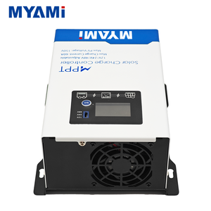 Régulateur de tension MYAMi PV 60 <span class=keywords><strong>amp</strong></span>ères, contrôleur de charge solaire <span class=keywords><strong>MPPT</strong></span> 60A 12V 24V 48V réglable, entrée PV max 150V, haute efficacité 99% - Product Image 4