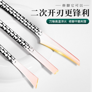 Pedicure Knife Set For Ingrown Toenails Stainless Steel Professional Callus Trimmer Straight Shape Home Use - Product Image 4