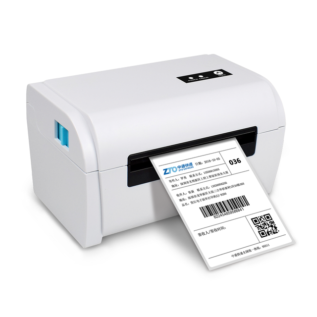 4 Inch 110mm Thermal Label Printer Shipping Thermal Printer for Express Labels Mailing Labels