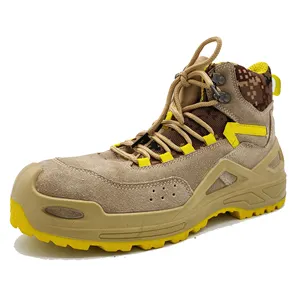 Military style good quality fashion men steel toe sneaker safety shoes