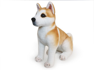Mainan hewan boneka kustom anjing mewah realistis anak anjing seperti hidup - Product Image 4