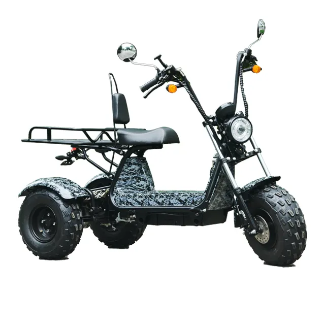 Motocicletas off-road de três rodas OEM/ODM de fábrica para adultos, motocicletas off-road de super longa resistência, seguras e confiáveis