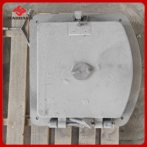 Porte de chaudière étanche à <span class=keywords><strong>la</strong></span> fumée en acier inoxydable 310S sur mesure, pièces de rechange pour chaudière industrielle à huile thermique haute température - Product Image 3