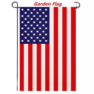 Bandera Americana personalizada para jardín, 12X18 pulgadas, para todas las estaciones y vacaciones - Product Image 5