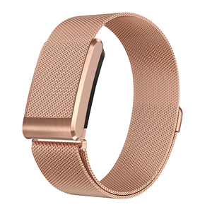 สายรัดข้อมือสแตนเลสสตีลแบบมิลานีสลูป ระดับพรีเมียม สำหรับ Handodo Whoop 5.0 สายรัดแบบระบายอากาศพร้อมหัวเข็มขัดแบบสแนป - Product Image 4