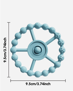 Juguetes de Silicona para Masticar y Dentición, 100% de Grado Alimenticio, Libres de BPA, <span class=keywords><strong>Mordedor</strong></span> de Silicona para Bebés - Product Image 2