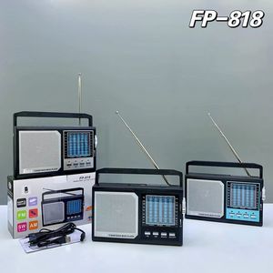ลำโพงบลูทูธใหม่ FP-818 ใช้ไฟบ้าน AC 220V วิทยุ AM FM SW1-10 12 แบนด์ วิทยุพกพา ลำโพงวิทยุพกพาพร้อ<span class=keywords><strong>ม</strong></span>เสาอากาศ ขายส่ง - Product Image 2