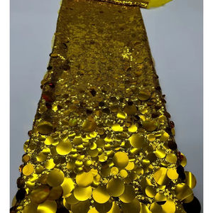 Blinglace payet jala bordir Eropa dan Amerika berkualitas tinggi payet bordir bordir Lurex klasik bordir untuk pesta - Product Image 1