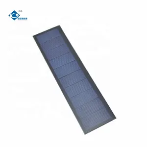 Painel solar laminado PET 0,95 W ZW-16946P Mini painéis solares fotovoltaicos para exteriores 5V painel solar semi-flexível