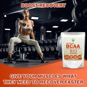 Polvo BCAA en bolsas de alta calidad, soporte de resistencia de recuperación muscular con lecitina de girasol, potenciador de energía Natural - Product Image 6