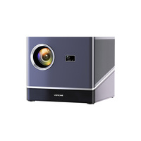 Nouveau projecteur S90, qualité home cinéma, karaoké sans latence avec mise au point automatique par IA, correction trapézoïdale, 1080P, 3D, CRT intégré