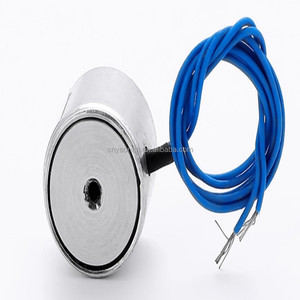 Elektro magnet Lieferant Großhandel 24V DC Runde Form Haltekraft 300kg Elektro magnet - Product Image 4