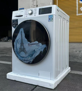 Lave-linge commercial à chargement frontal F <span class=keywords><strong>LG</strong></span> 13 kg avec tambour, technologie à entraînement direct à fréquence variable, pulvérisation à vapeur à séchage rapide - Product Image 3