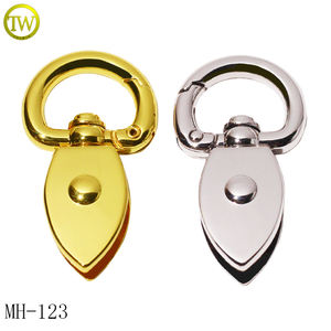 Vente en gros, accessoires de sacs à main de luxe, laiton brossé, bagages, fermoirs mousqueton en métal, lanière réglable, mousqueton, crochets de sécurité - Product Image 5