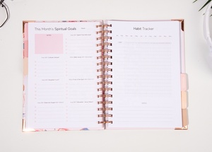 Tùy Chỉnh In Cầu Nguyện Tạp Chí Hàng Ngày Lòng Biết Ơn Kế Hoạch Bộ Quà Tặng Libretas Chương Trình Nghị Trình Cahiers Tạp Chí Xoắn Ốc Máy Tính Xách Tay Với Hộp Quà Tặng - Product Image 5