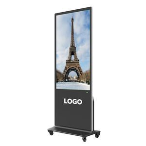 OEM CKD SKD 43 pulgadas 4K LCD Pantalla de señalización digital de pie tótem quiosco de publicidad para ascensores y tiendas minoristas - Product Image 1