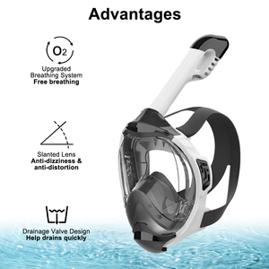 Thiết Bị Lặn Mặt Nạ Lặn Ống Thở Toàn Mặt 180 Độ Thiết Bị Lặn - Product Image 2
