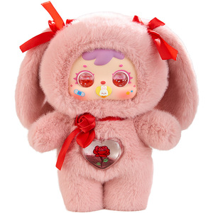 Trois figurines en peluche douces « Three Little Fuzzies Mood Gummies » 400g, boîte surprise, figurine créative de dessin animé, lapin du Nouvel An, ornement en peluche - Product Image 5