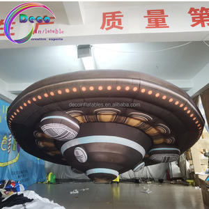 Astronauta gonfiabile gigante personalizzato, nave a razzo, disco UFO astronave aliena - Product Image 4