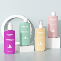 Bouteille vide en plastique PET pour gel douche, savon moussant, shampoing, après-shampoing, lotion, crème pour le visage, nettoyant facial, impression sur écran