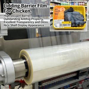 <span class=keywords><strong>Film</strong></span> barrière pour l'emballage <span class=keywords><strong>des</strong></span> nuggets de poulet avec barrière O2/N2, conserve <span class=keywords><strong>le</strong></span> goût et la texture en stockage à froid - Product Image 1
