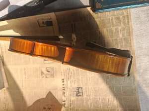 Vente flash Violon artisanal 4/4 <span class=keywords><strong>Guarneri</strong></span> modèle 1743, modèle maître sculpté, érable à grain flammé - Product Image 6