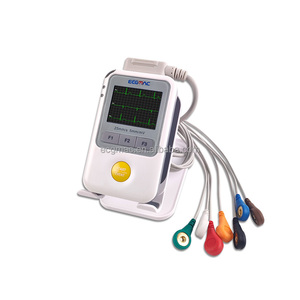 ECGMAC Nouveau Moniteur Holter Portable H3C-plus 3 Canaux 72 Heures ECG EKG H12C - Product Image 1