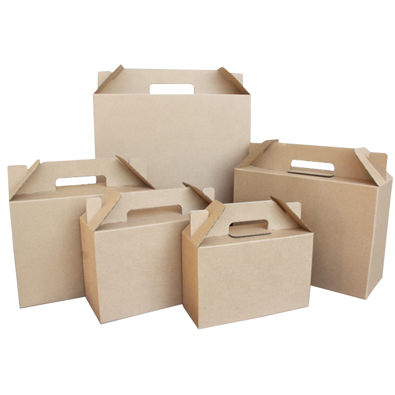 Ready-made Corrugated Paper Cartons, Hand-packed in Paper, with Customizable LOGO Available.