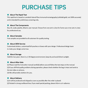 Cassette de <span class=keywords><strong>test</strong></span> d'antigène du paludisme certifiée CE, <span class=keywords><strong>kit</strong></span> de diagnostic pour la détection précoce, origine Zhejiang - Product Image 1