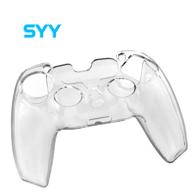 SYY Transparent Crystal Game Controller Replacement Shell Case for with 100% Tested Quality