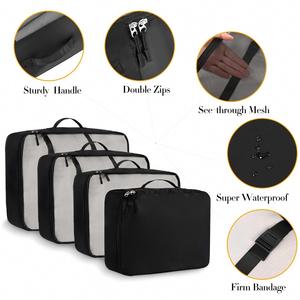 8 PCS Travel Organiser Packing Bags Eco Friendly Travel Accessories Shoes Bags Storage Bag Luggage Organiser Pouch - Product Image 5