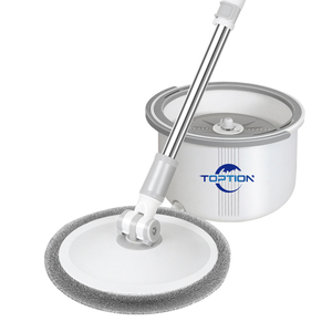 2022 floor cleaner free rotating mop 360 microfiber flat bucket mop spin magic squeeze mop sewage separation
