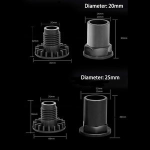 <span class=keywords><strong>Aquarium</strong></span> <span class=keywords><strong>Aquarium</strong></span> Inlaat En Uitlaat Water Connector Filter Buis Fish Tank Drainage Fittingen Rechte Rij Gebogen Rij Pijp - Product Image 6