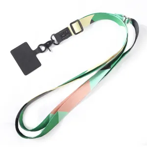 Manufacturer Custom Logo Fashion Universal Cross Body Crossbody Phone Lanyard Patch Mobile Phone Lanyard Cell Phone Strap