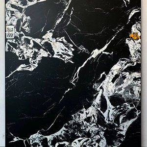 Piedra Sinterizada Mate de Diseño Moderno y Lujoso, Color Negro <span class=keywords><strong>Colombiano</strong></span>, para Uso en Hogares y Hoteles, para Cubiertas de Mesas, Encimeras, Paredes, Pisos y Tocadores - Product Image 1