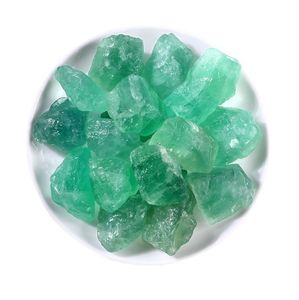 Grüner Fluorit Loser Naturkristall Heilsteine Räucherstein Mineralischer Kristall - Product Image 6