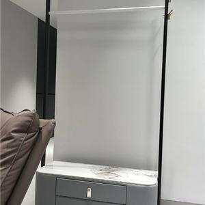 Zxm Luxury Multi-functional <b>Coat</b> <b>Rack</b> Hall Tree Movable Freestanding Clothing/Hat <b>Stand</b> W/ Shelves Laundry Basket - Product Image 5