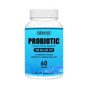 Cápsulas Probióticas al por Mayor OEM ODM, Suplemento para el Sistema Digestivo, Cápsulas Vegetales Duras - Product Image 1