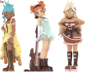 Figuras Coleccionables POP MART Peach Riot la Mode, Regalo de Navidad y Cumpleaños para Niños y Adultos - Product Image 1