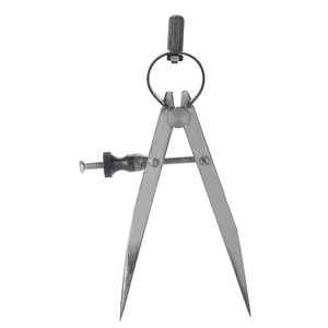 Compas de traçage métallique de précision pour bijouterie, diviseur à ressort, outil de marquage pour sculpture sur cire et motifs, fabriqué en Chine - Product Image 1