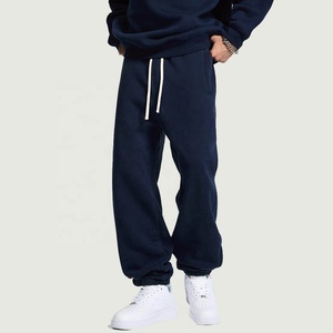 Sweatpants pour hommes de haute qualité, 430 g/m², 100 % coton, avec impression de logo personnalisée, impression en relief, sublimation, broderie, sérigraphie, impression DTG - Product Image 2