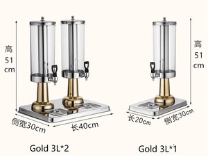 Dispensador cilíndrico de bebidas, torre de cerveza con tubo de refrigeración de hielo, para Bar, Hotel, restaurante, mesa, licor, cerveza - Product Image 3