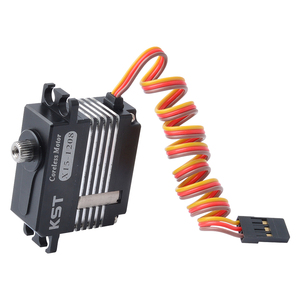 KST X15-1208มอเตอร์ไมโครคอร์เลสแบบหมุนวนแรงดันไฟฟ้ากระแสตรงสูง7.4V ช่วง6–8.4V แรงบิด13.5กิโลกรัม‑เซนติเมตรเวลาตอบสนอง0.07วินาทีความถี่333Hz ระยะเคลื่อนที่50มม. สำหรับเฮลิคอปเตอร์บังคับวิทยุ - Product Image 1
