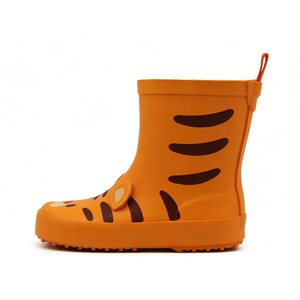 Botas de lluvia de goma impermeables antideslizantes para niños pequeños, zapatos de lluvia ligeros con dibujos animados en 3D, botas de agua para niños y niñas para caminar al aire libre - Product Image 6