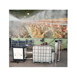 Spray de alta pressão para desodorizar equipamentos de fazenda de ovelhas, sistema de desinfecção de fazenda de porcos, máquina de névoa - Product Image 4